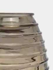 Серый ваза стеклянная