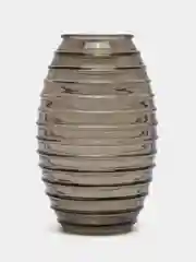 Серый ваза стеклянная