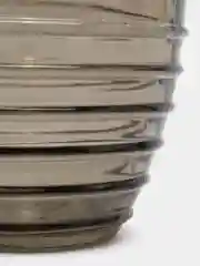 Серый ваза стеклянная