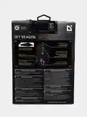 Черный игровая мышь Sky Dragon оптика, 6 кнопок, 800-3200dpi