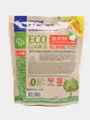 Зеленый таблетки для посудомоечных машин Ecologica all in one Fasty clean Action, 10 в 1