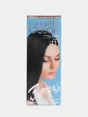 Стойкая гель-краска для волос ESTEL Quality Color, 111 черный