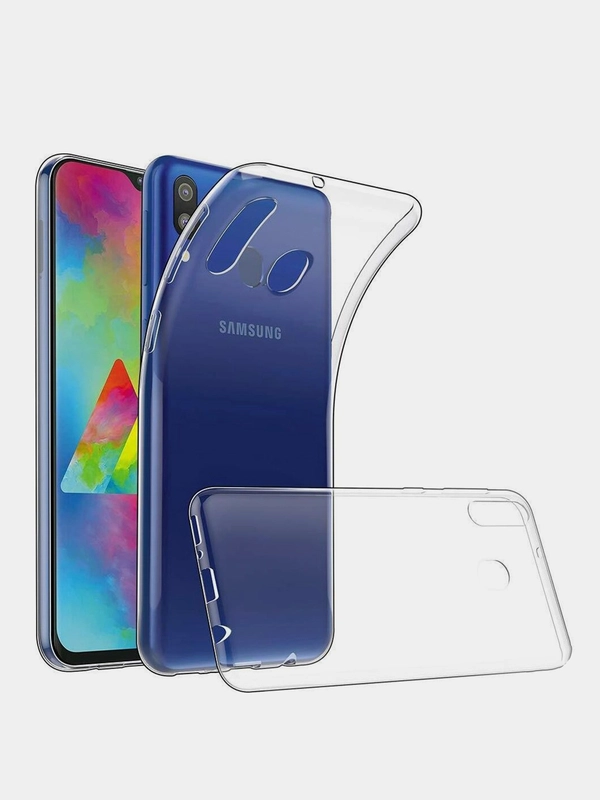 Чехол для Samsung Galaxy A20 / A30, Самсунг Галакси А20 / А30 прозрачный силиконовый