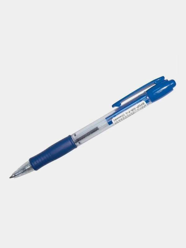Ручка шариковая автоматическая Pilot BPGP-10R-FL, резиновый упор, масляная основа