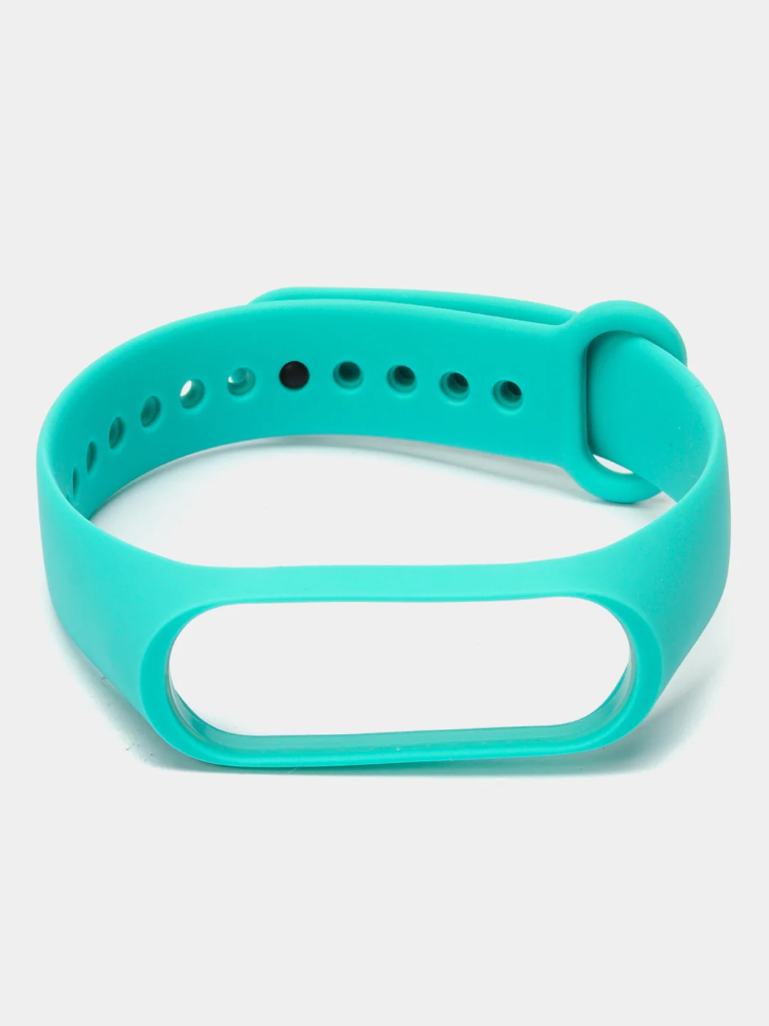 Бирюзовый ремешок силиконовый для Xiaomi Mi Band 3, Mi Band 4