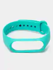 Бирюзовый ремешок силиконовый для Xiaomi Mi Band 3, Mi Band 4