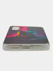 Аметистовый чехол для Samsung Galaxy A54 / Самсунг Галакси А54, силиконовый, с рисунком