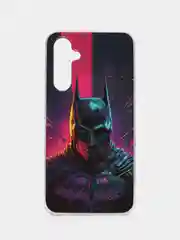 Аметистовый чехол для Samsung Galaxy A54 / Самсунг Галакси А54, силиконовый, с рисунком