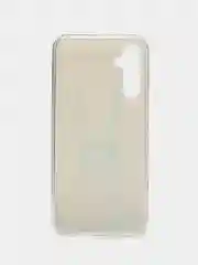 Пудровый чехол для Samsung Galaxy A24 / Самсунг Галакси А24, силиконовый, с рисунком
