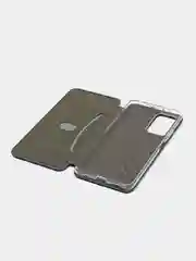 Синий чехол-книжка для Xiaomi Redmi Note 10 Pro (Ксяоми Редми Ноте 10 Про), из экокожи