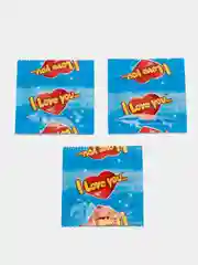 Презервативы I Love You, гладкие, 3 штуки
