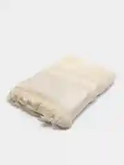 Белый банное полотенца, махровое полотенце,