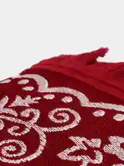 Багровый банное полотенца, махровое полотенце,