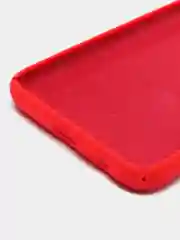 Кораллово-розовый защитный силиконовый чехол Silikone Cover для Samsung J8 2018