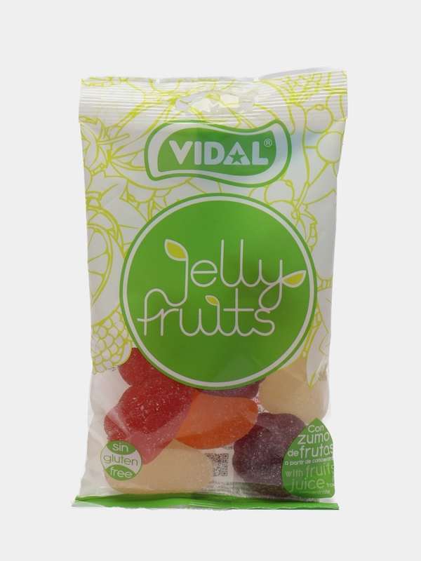 Мармелад жевательный фруктовый Jelly Fruit "Vidal", 100 г
