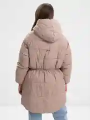 Бежевый куртка женская, зимняя