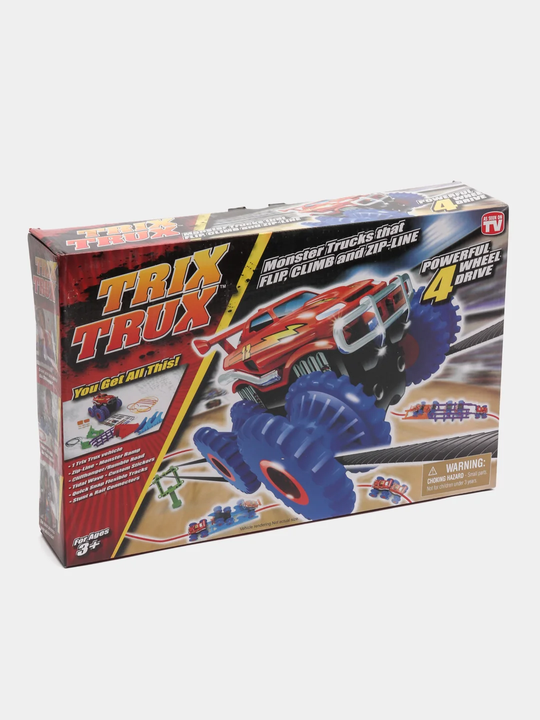 Темно-синий машинка TRIX TRUX монстр траки