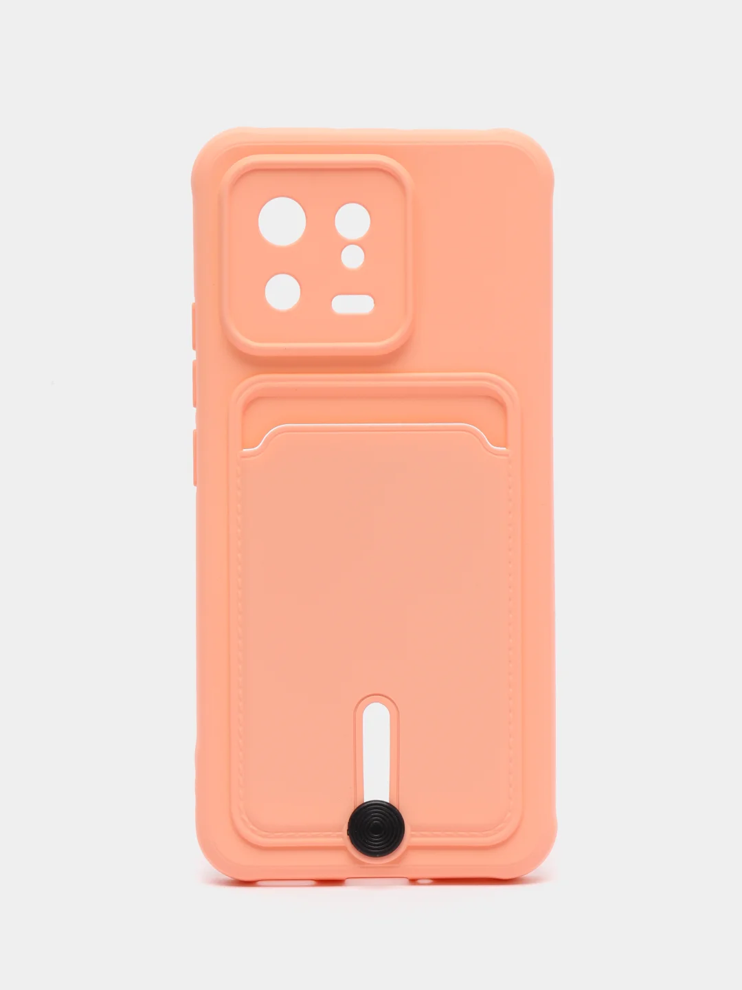 Конфетный чехол Xiaomi 13, Сяоми 13 силиконовый с карманом для карты