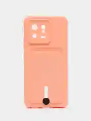 Конфетный чехол Xiaomi 13, Сяоми 13 силиконовый с карманом для карты
