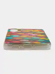 Оранжевый чехол для Samsung Galaxy A34 / Самсунг Галакси А34, силиконовый, с рисунком