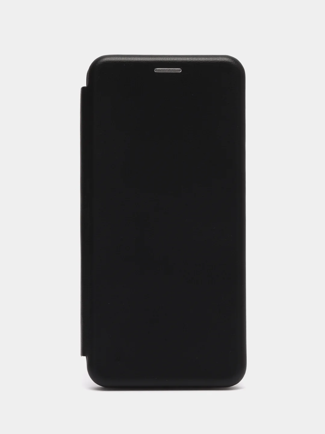Черный чехол-книжка для Xiaomi Redmi Note 10 Pro (Ксяоми Редми Ноте 10 Про), из экокожи
