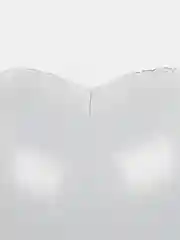 Шар фольгированный 36", сердце белое, 90 см
