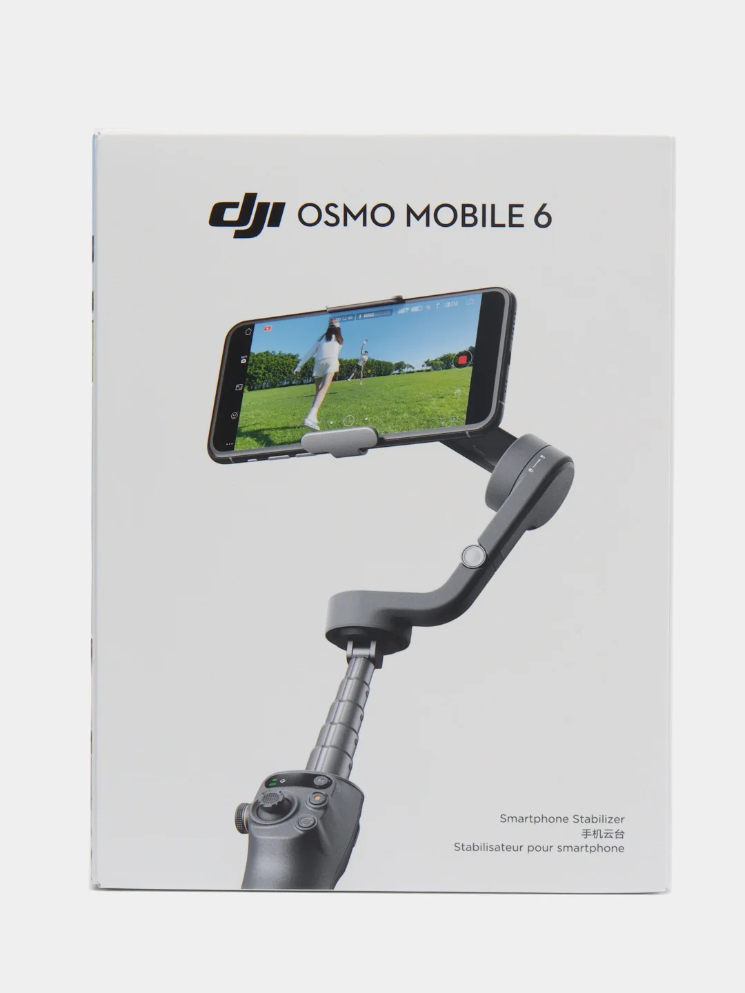 Черный стабилизатор для смартфона Dji Osmo mobile 6