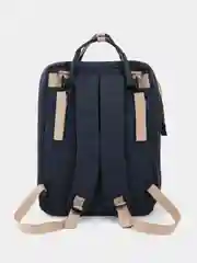 Розовый многофункциональный рюкзак для мамы и малыша