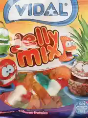 Мармелад жевательный фруктовый вкус, без глютена Jelly Mix "Vidal", 90 г