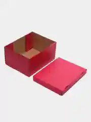 Фуксия коробка для хранения вещей складная, с ручками