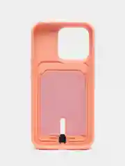 Пудровый чехол для Apple iPhone 15 / 15 Pro / 15 Pro Max  (Айфон 15, 15 про, 15 про макс)