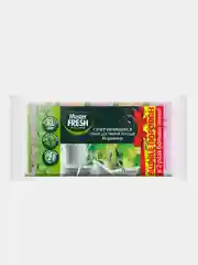 Губки для мытья посуды Master Fresh XL bubble-поролон