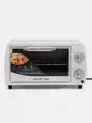 Белый мини-печь Galaxy LINE GL2626, 10л, 1000 Вт