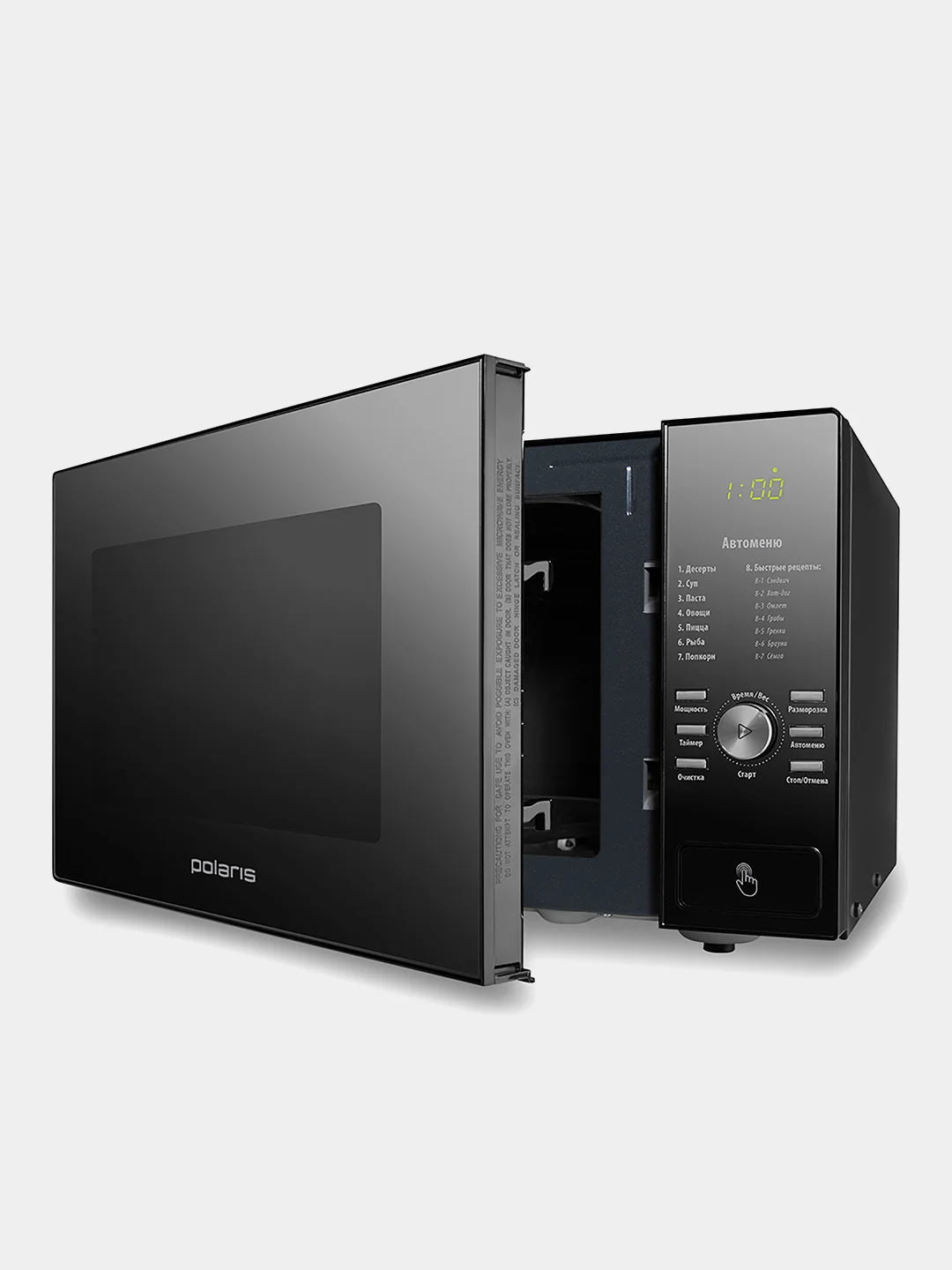 СВЧ Polaris PMO 2303D RUS, Черный