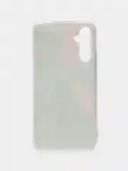 Аметистовый чехол для Samsung Galaxy A34 / Самсунг Галакси А34, силиконовый, с рисунком