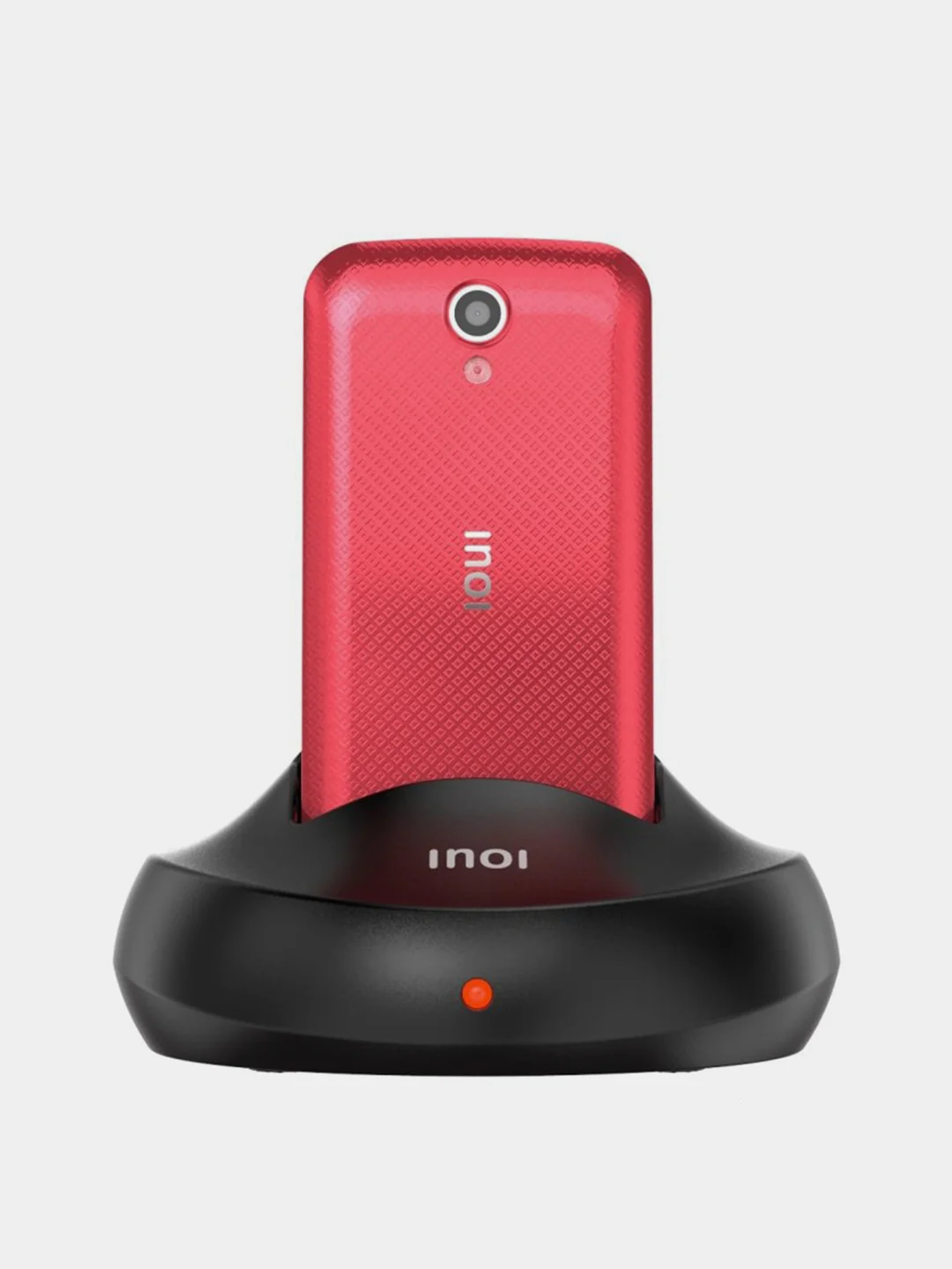 Мобильный телефон INOI 247B с док-станцией Red красный