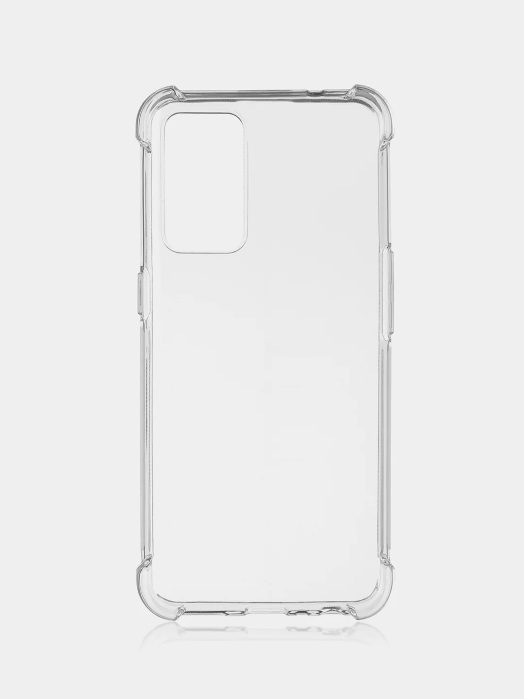 Прозрачный противоударный чехол для Realme GT Master Edition силиконовый BROSCORP прозрачный с углами