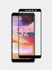 Черный xiaomi Redmi S2, Сяоми Редми С2, Защитное стекло
