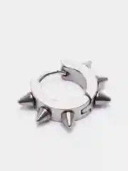 Серебряный серьга с шипами из медицинской стали
