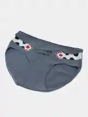 Голубой женские хлопковые трусы слипы, детские трусы для девочек