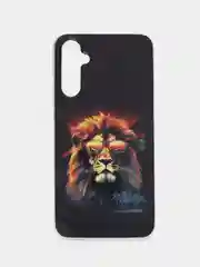 Медный чехол для Samsung Galaxy A34 / Самсунг Галакси А34, силиконовый, с рисунком