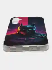 Аметистовый чехол для Samsung Galaxy A24 / Самсунг Галакси А24, силиконовый, с рисунком