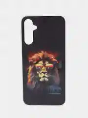 Медный чехол для Samsung Galaxy A24 / Самсунг Галакси А24, силиконовый, с рисунком