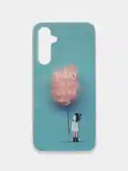 Ледяной чехол для Samsung Galaxy A54 / Самсунг Галакси А54, силиконовый, с рисунком