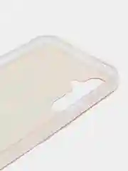 Пудровый чехол для Samsung Galaxy A54 / Самсунг Галакси А54, силиконовый, с рисунком
