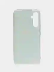 Небесно-голубой чехол для Samsung Galaxy A34 / Самсунг Галакси А34, силиконовый, с рисунком