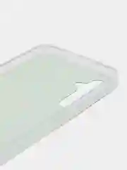 Небесно-голубой чехол для Samsung Galaxy A34 / Самсунг Галакси А34, силиконовый, с рисунком