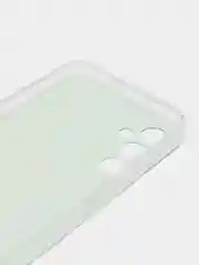 Небесно-голубой чехол для Samsung Galaxy A14 / Самсунг Галакси А14, силиконовый, с рисунком