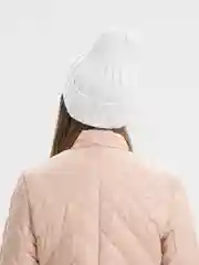 Белый шапка бини вязаная, унисекс