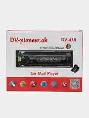 Автомагнитола 1 DIN DV-418, Bluetooth, с громкой связью, 7 цветов подсветки